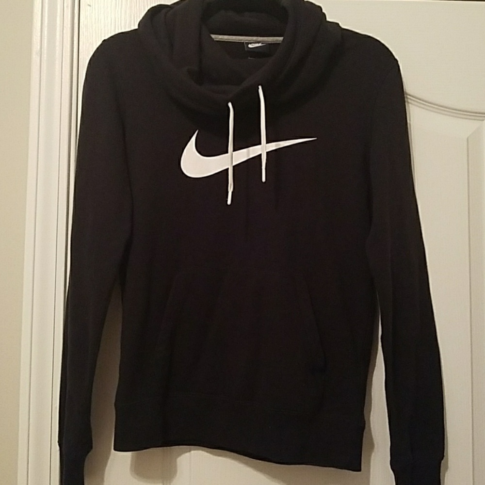 Small nike cowl neck hoodie sweatshirt